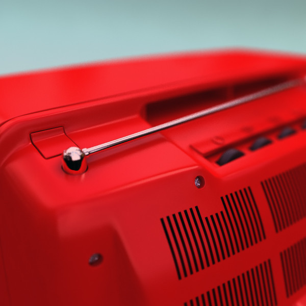 old style retro tv 3d model - Retro TV by mellow box